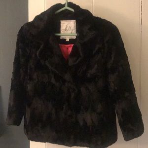 Faux Fur cocktail jacket